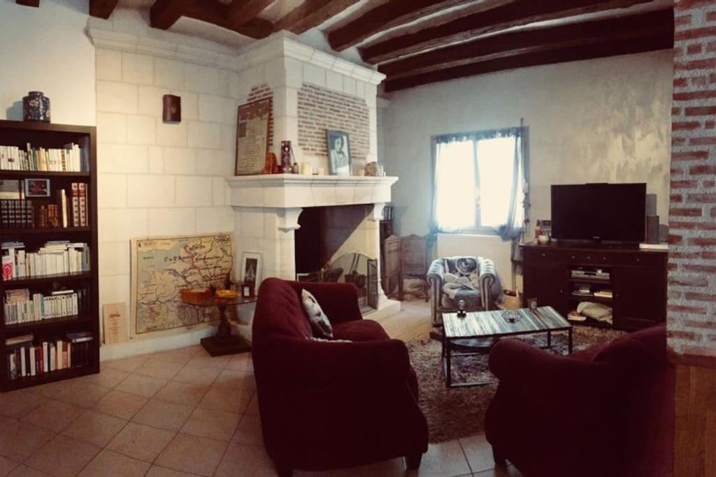 Superbe Maison De Caractere, De 1 A 9 Couchages سانت ميور دو تورين المظهر الخارجي الصورة